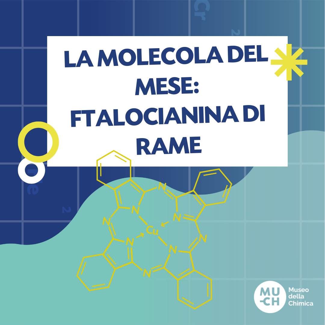 La molecola del mese: Ftalocianina di rame